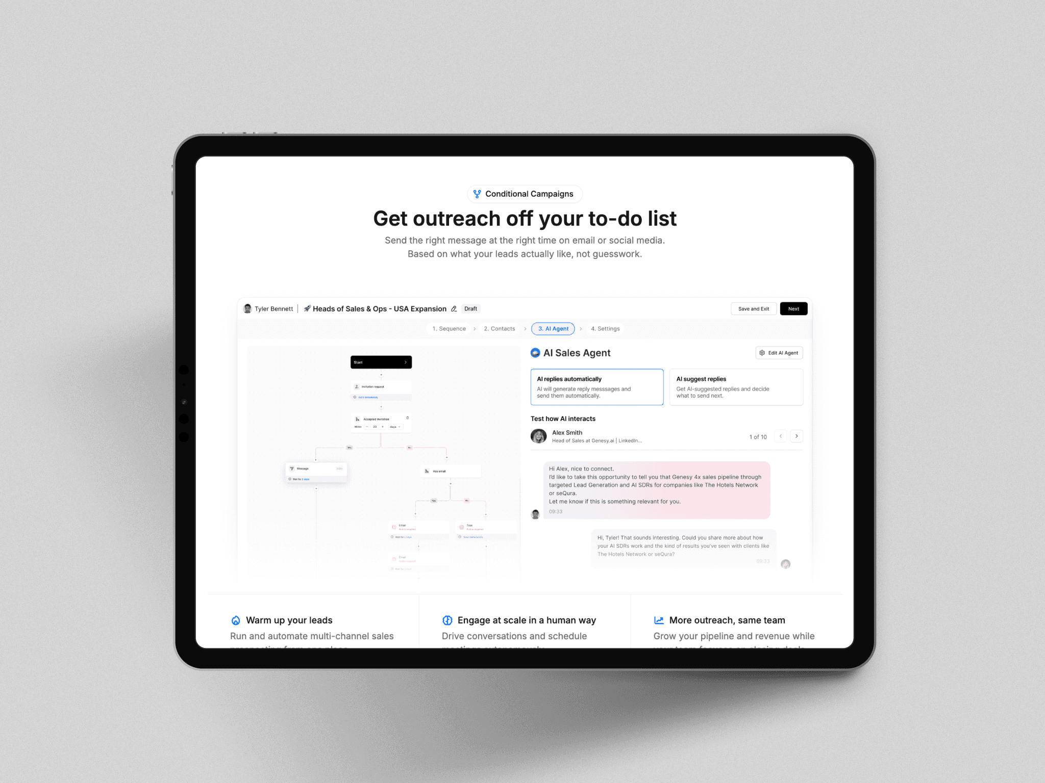 Demostración del producto