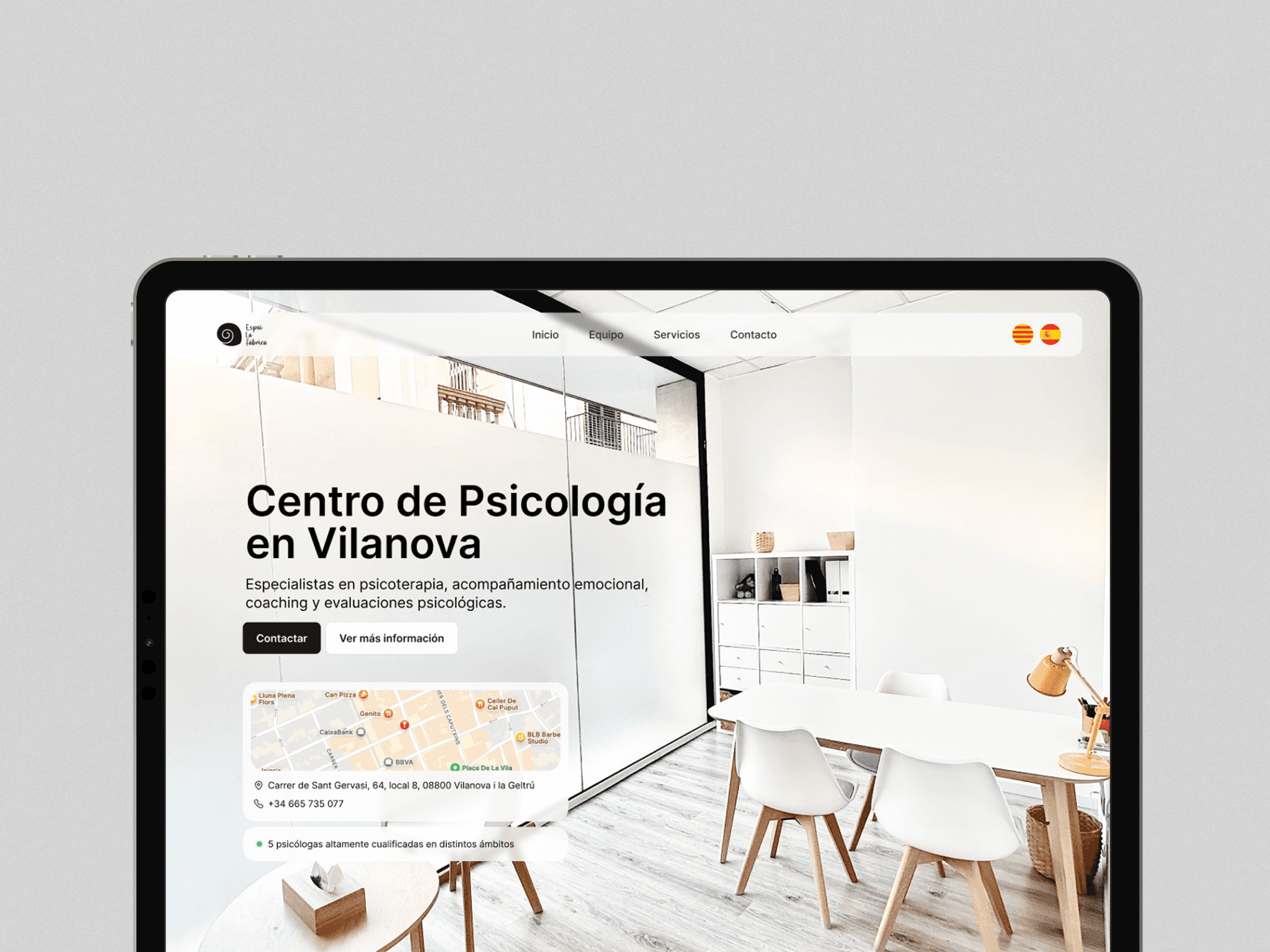 Web de Centre Psicologia en Vilanova i la Geltrú