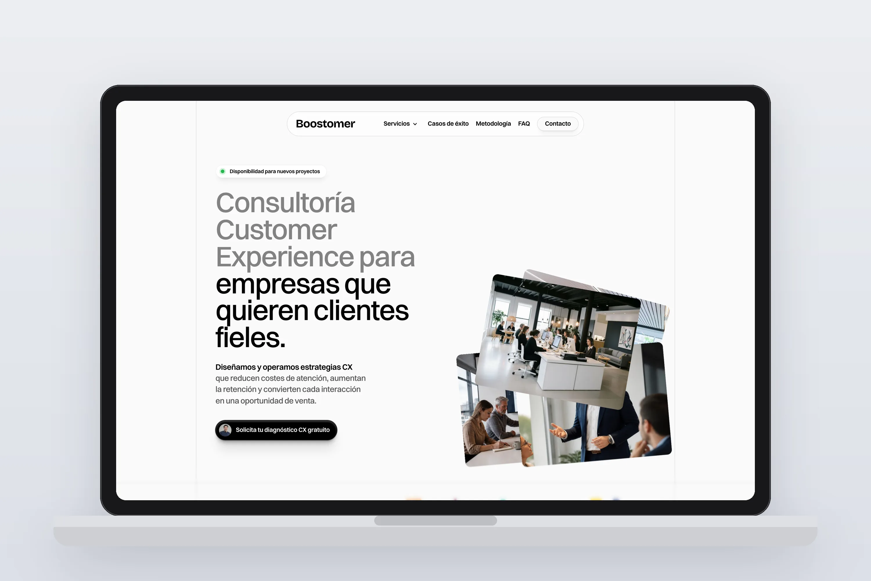 Web de Boostomer