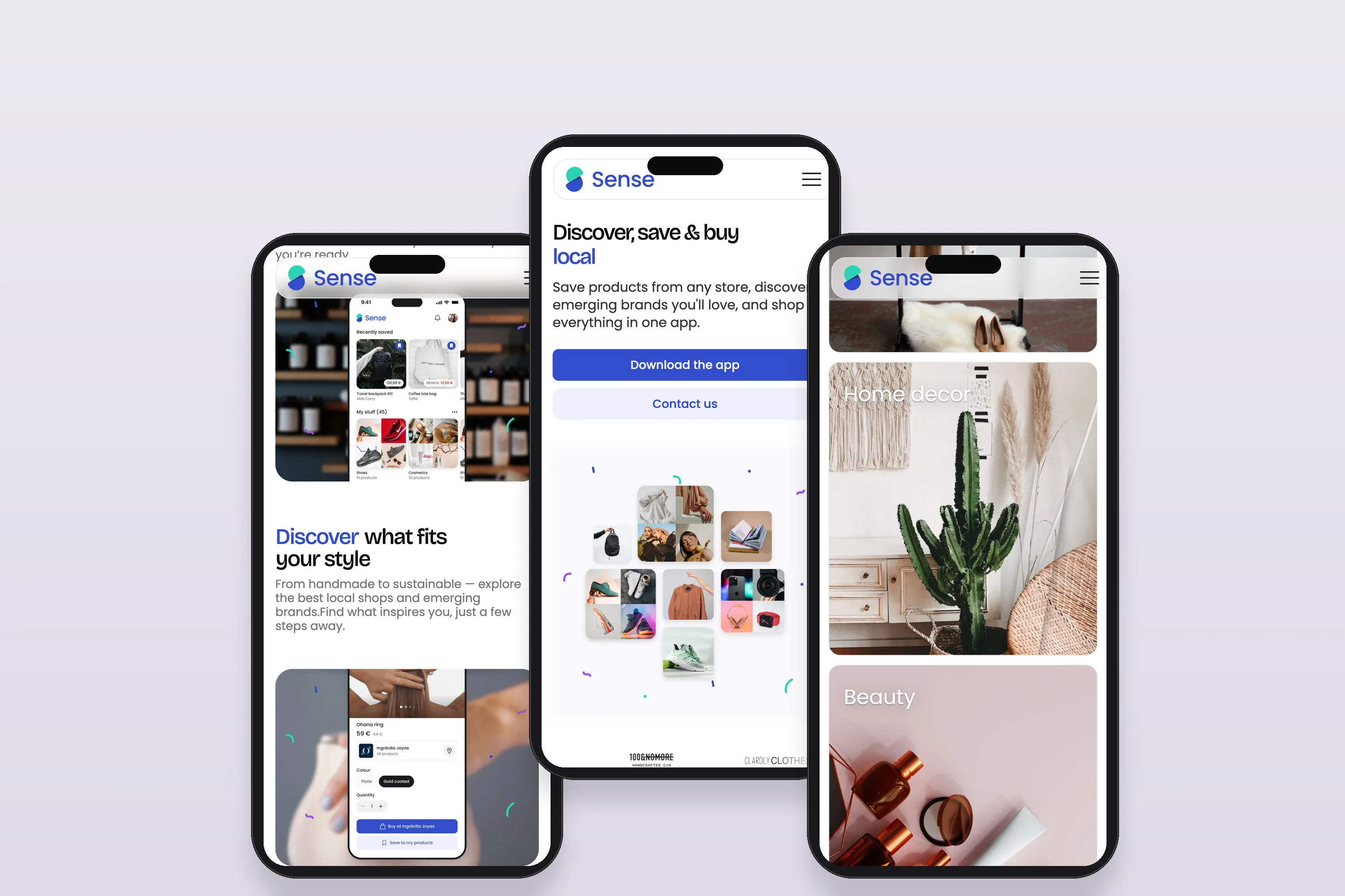 Web de Sense App