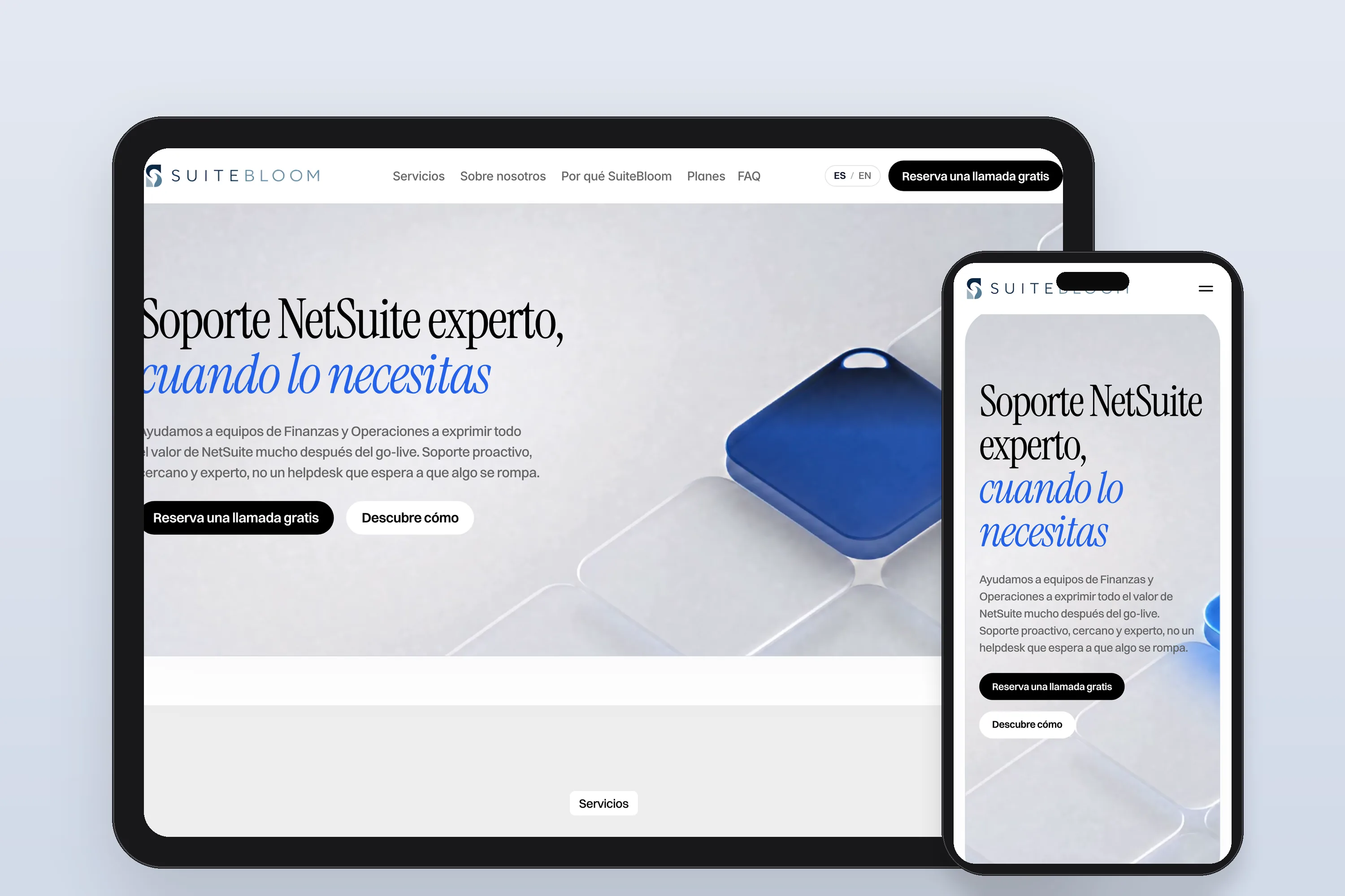 Web de SuiteBloom